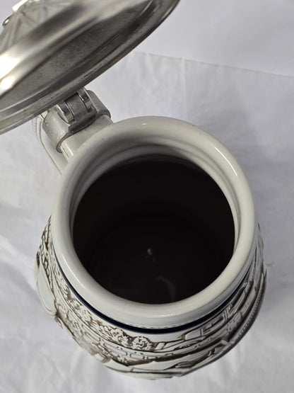 Vintage - Hand Crafter 1979 Antique Cars AVON Beer Stein Made In Brazil
