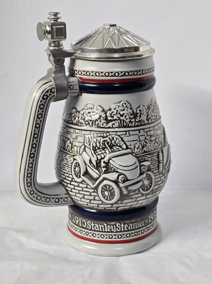 Vintage - Hand Crafter 1979 Antique Cars AVON Beer Stein Made In Brazil